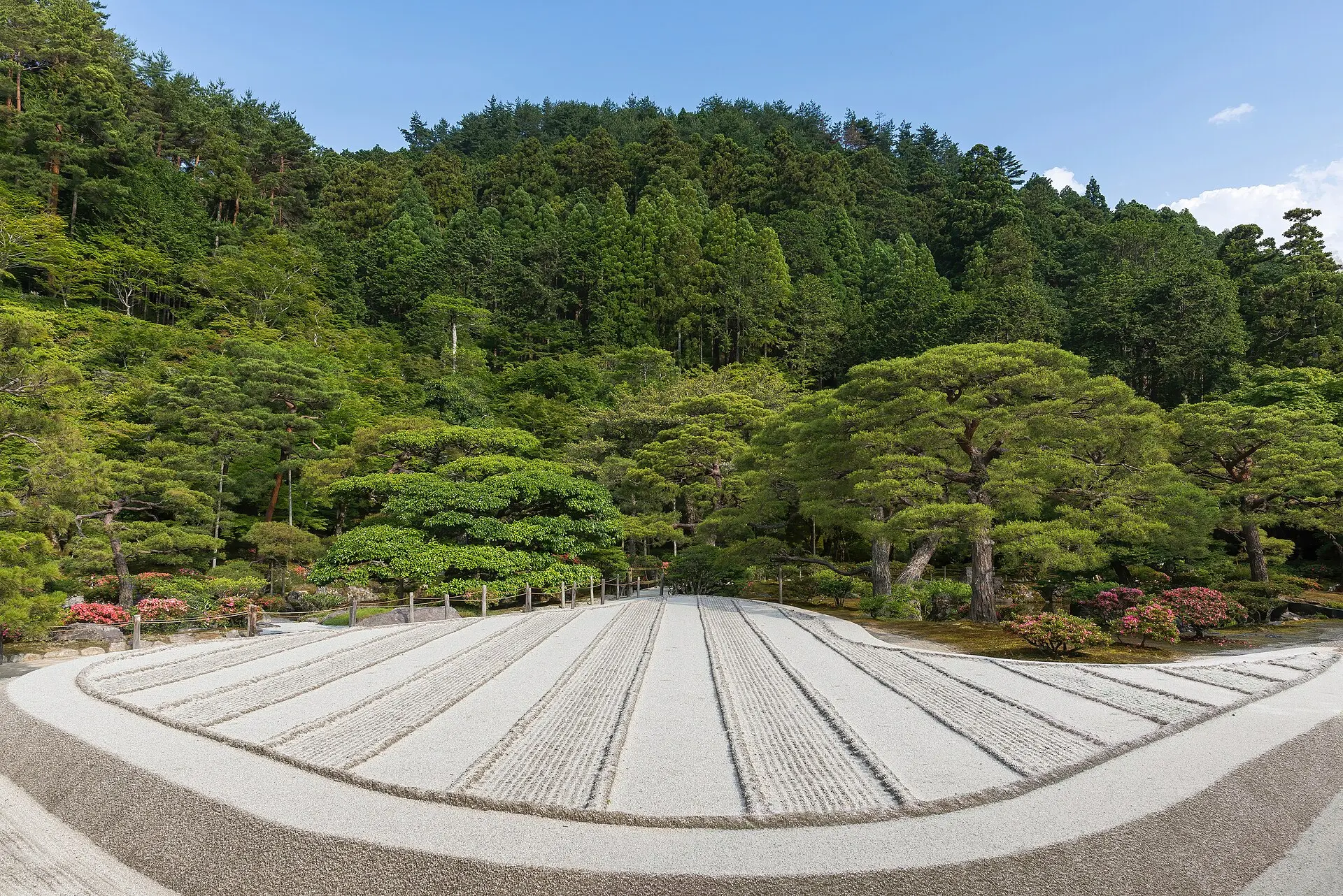 慈照寺(銀閣寺)の銀沙灘