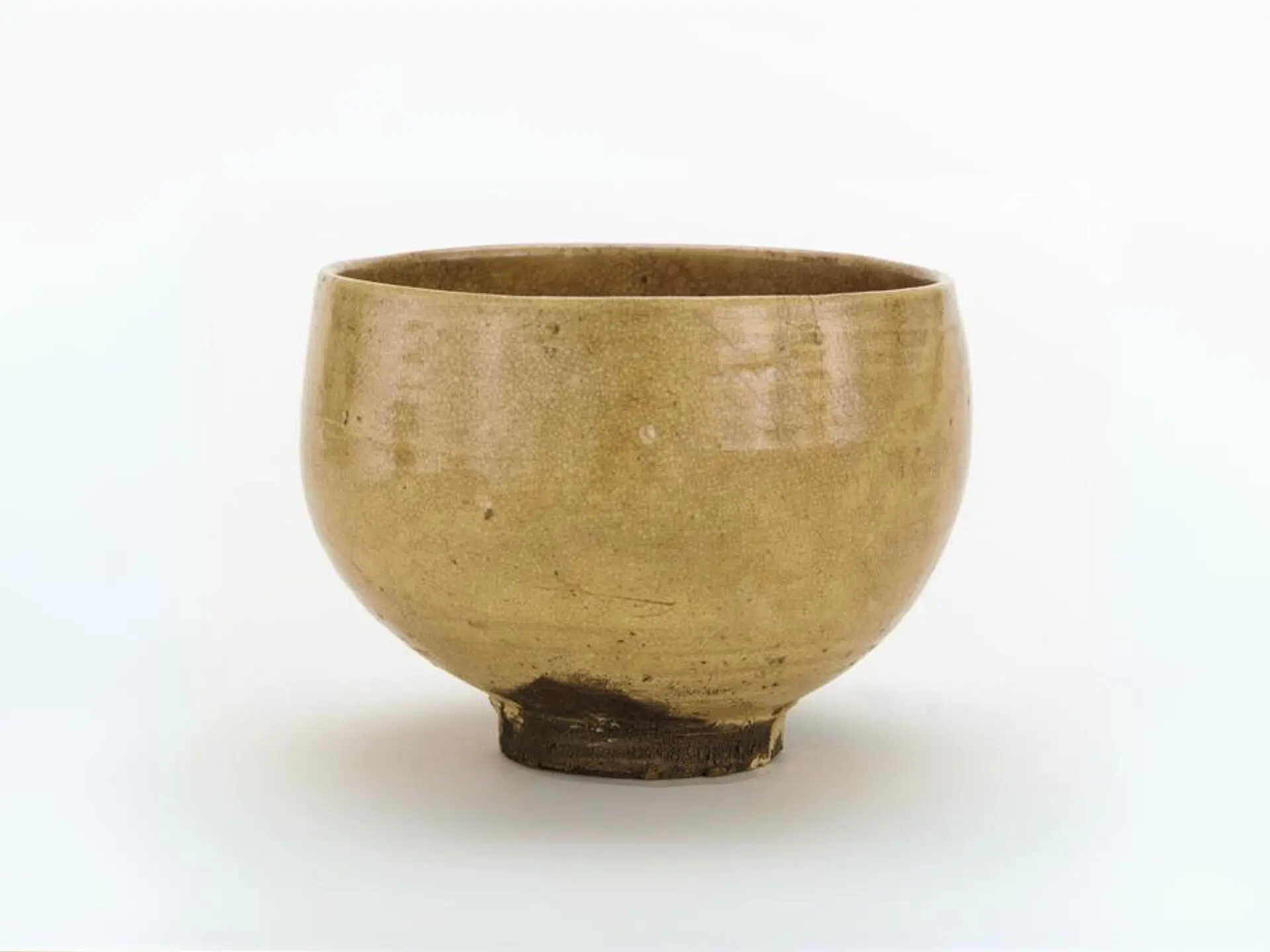萩焼の茶碗(18–19世紀、フリーア美術館)
