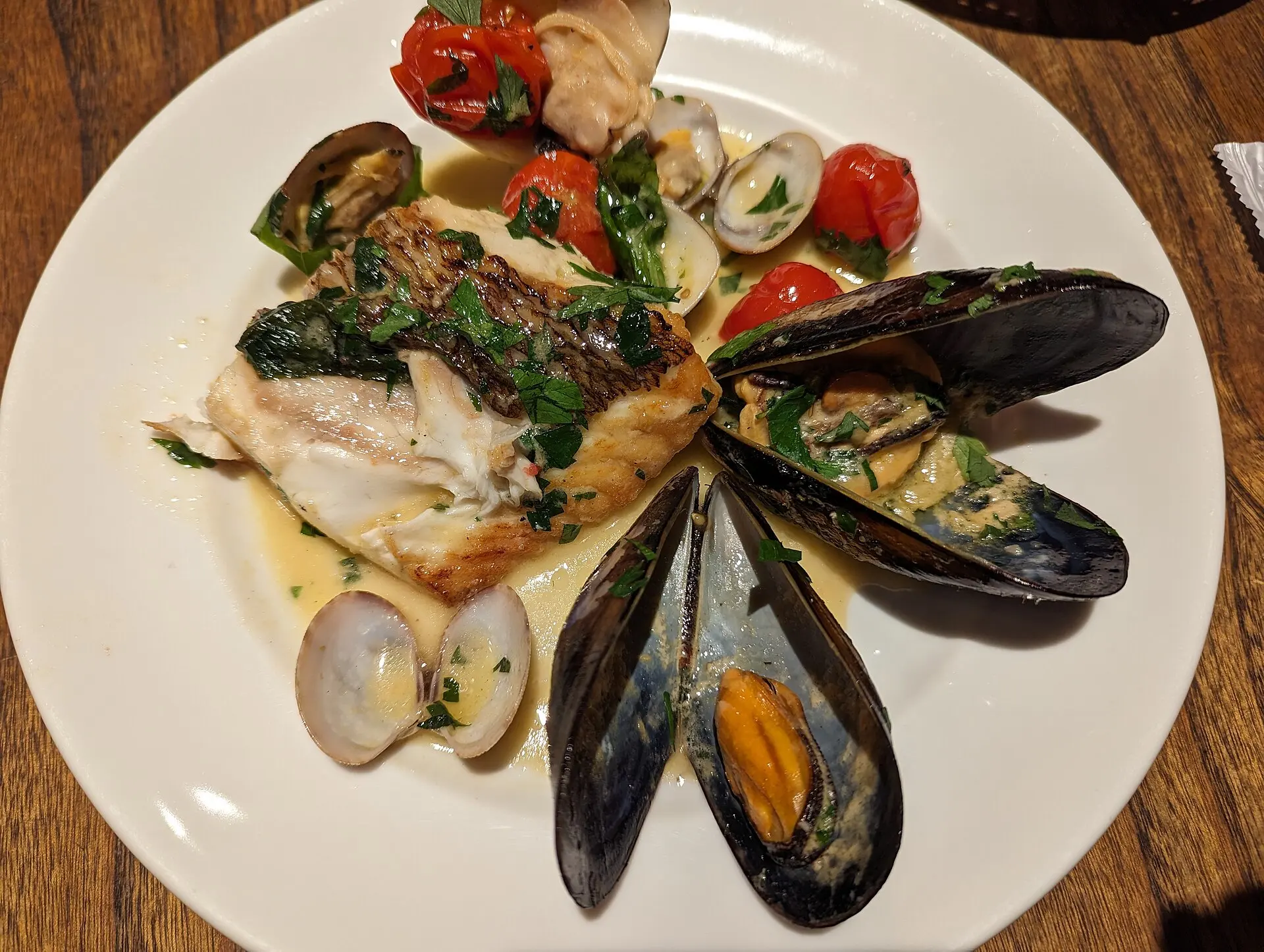 恵比寿のイタリアンのアクアパッツァ